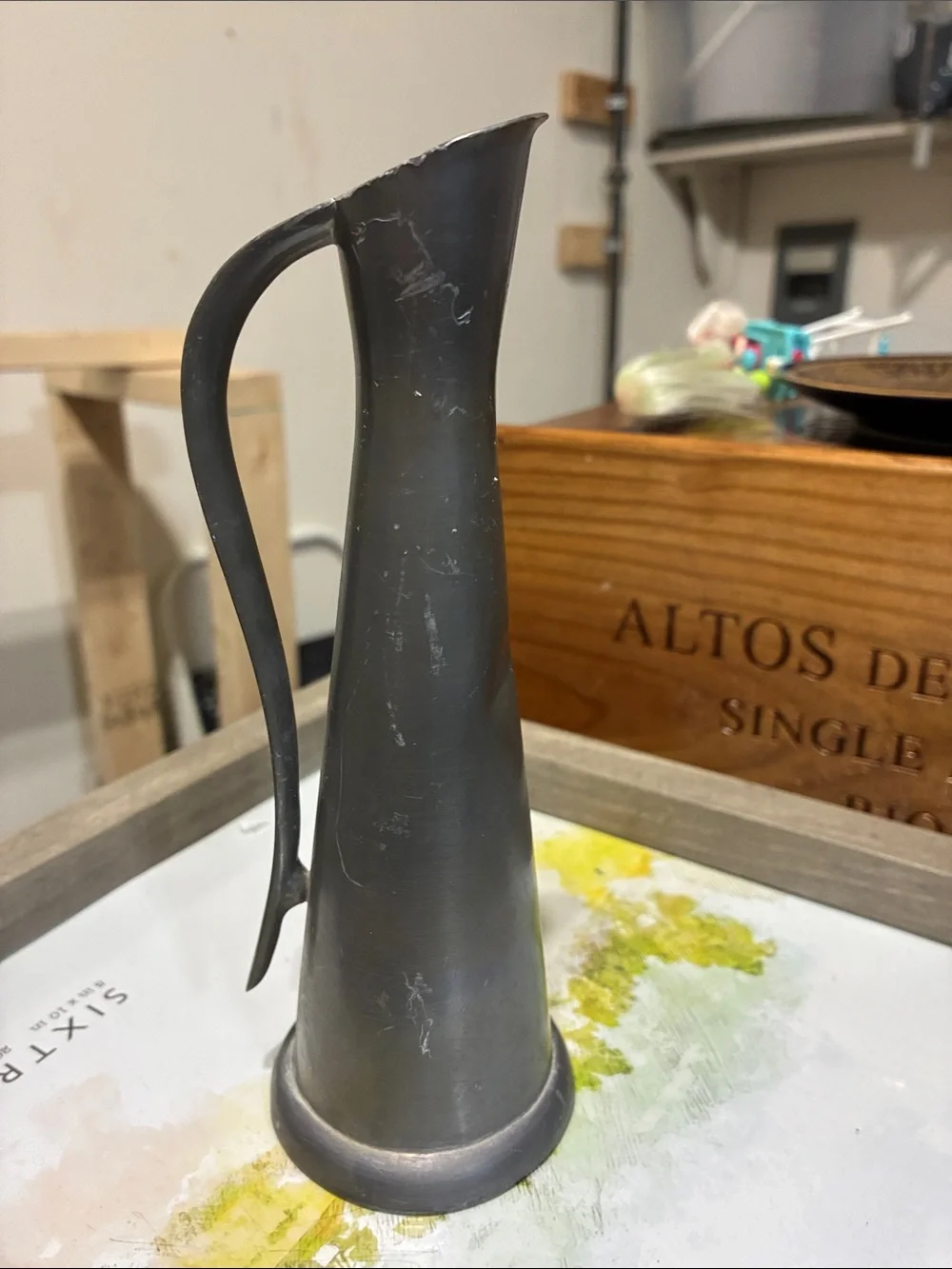 Pewter  Home Dining Accent